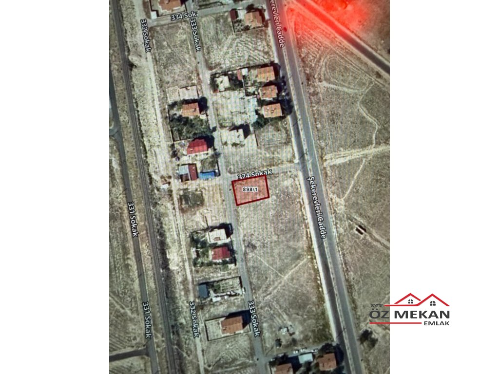 Şeker Mah.  yatırımlık arsa